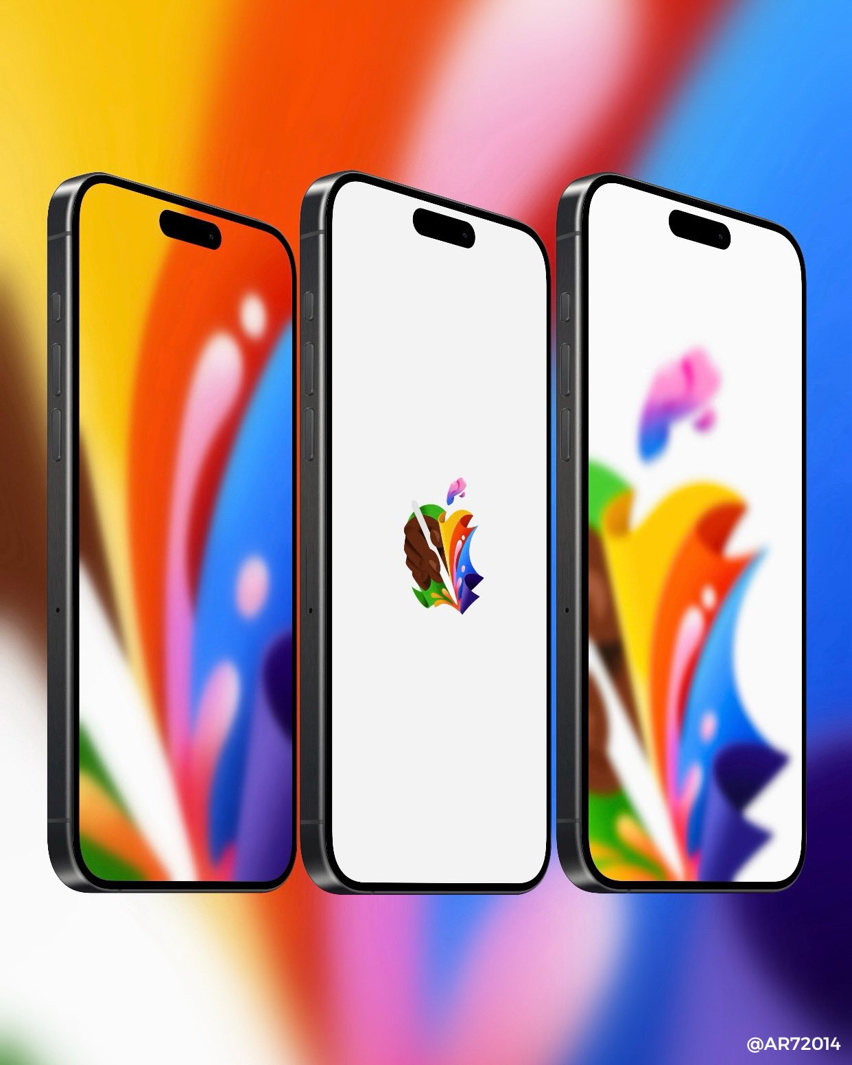 Apple “Let Loose” event wallpapers for iPhone